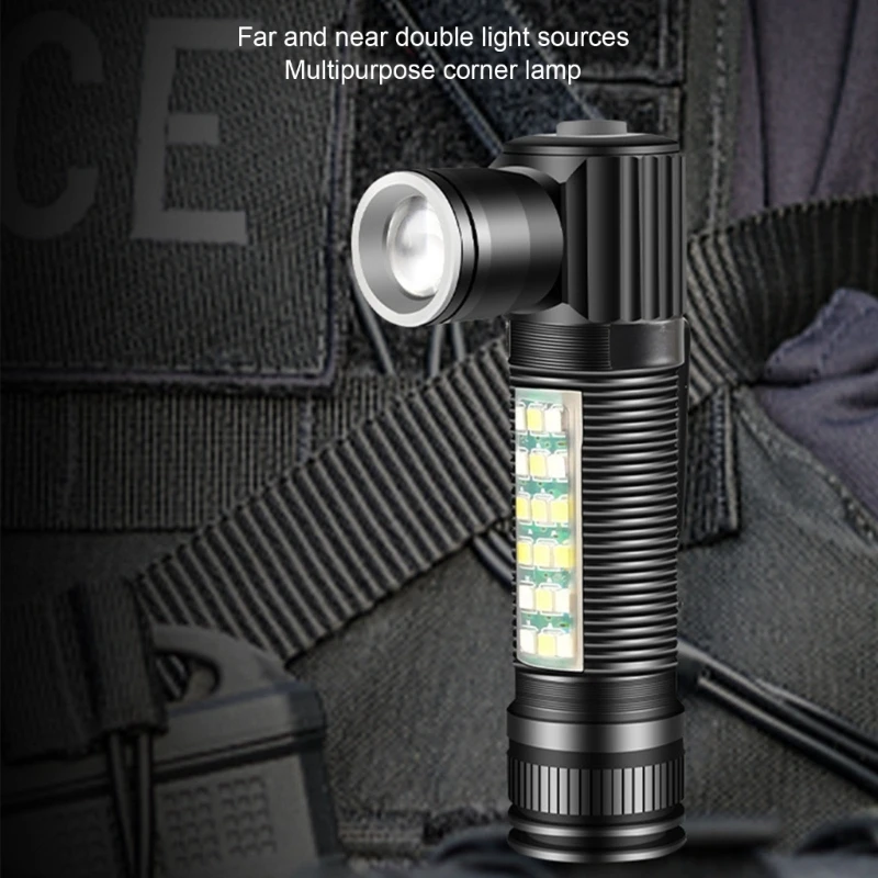 

Алюминиевый фонарь с ярким светом