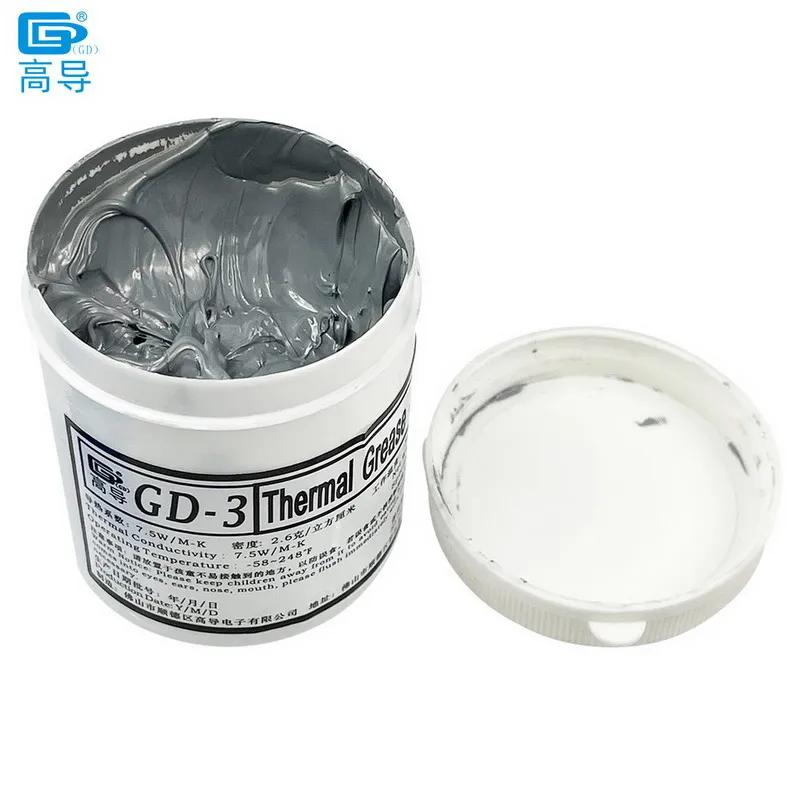GD900 GD007 GD-3 Теплопроводящая смазка Вес нетто 150 грамм Серая паста Пластырь Радиатор Состав для компьютера Процессор Графический процессор CN150 (art.: 3920ce633ff03) - 3920ce633ff03