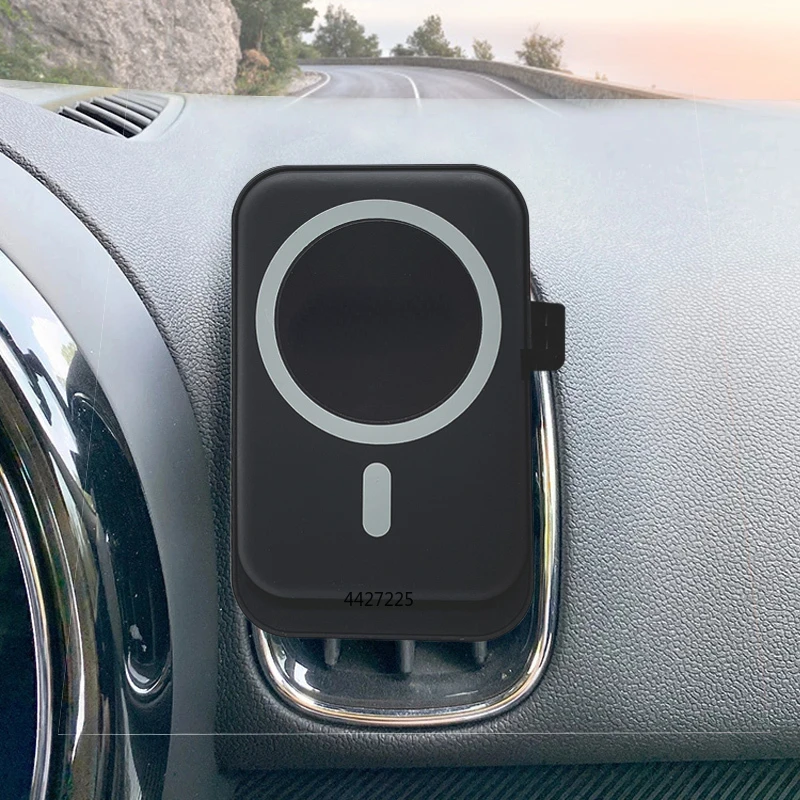 Держатель для телефона Magsafe инфракрасный BMW MINI Cooper JCW ONE 2022 F56 F60 R56 R57 R60 - купить по