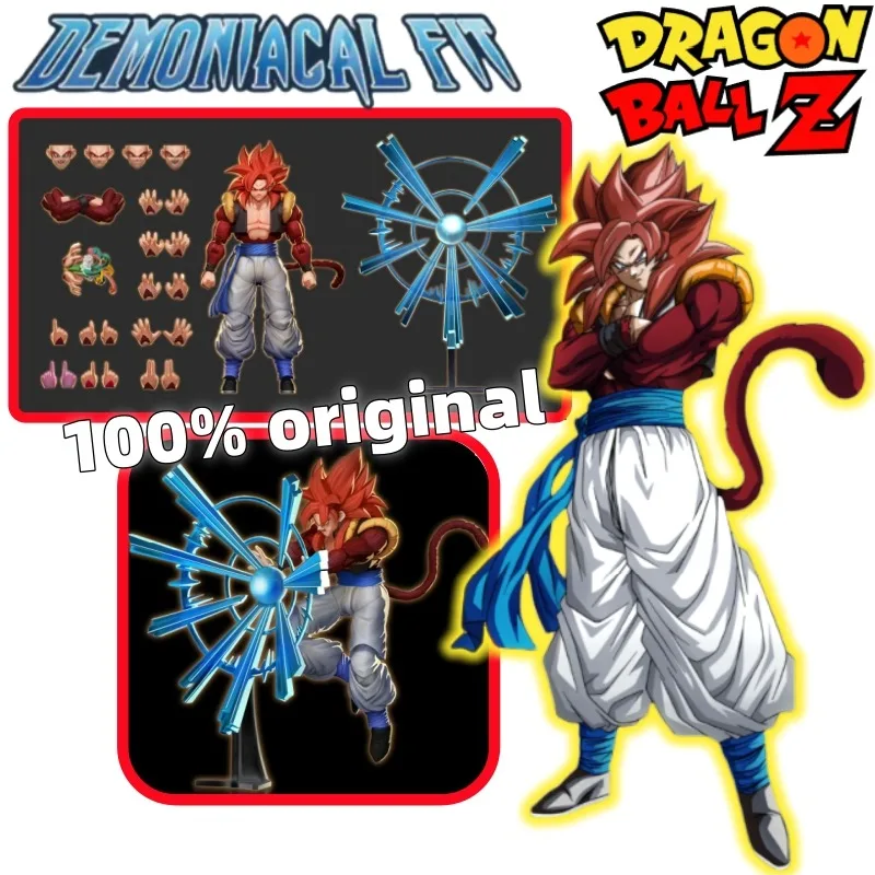 Фото Фигурка Demoniacal Fit Gogeta Dragon Ball GT Super Saiyan 4 Gogeta 3.0, аниме-фигурки, модели, игрушки, подарки №1