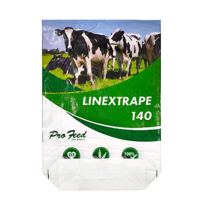 

custom 20kg pp woven feed bag laminated woven bags 25kg bags for packing