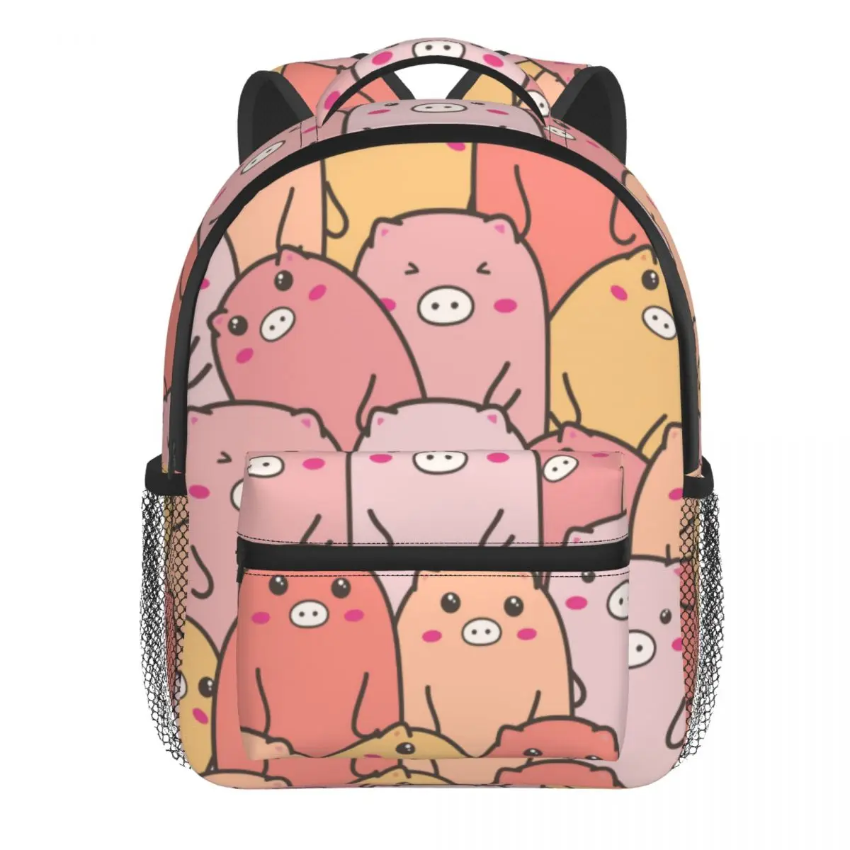 Children Bag Cute Pig Kids Bag Kindergarten Preschool Backpack for Boys Girls 3-4-6 Years Old