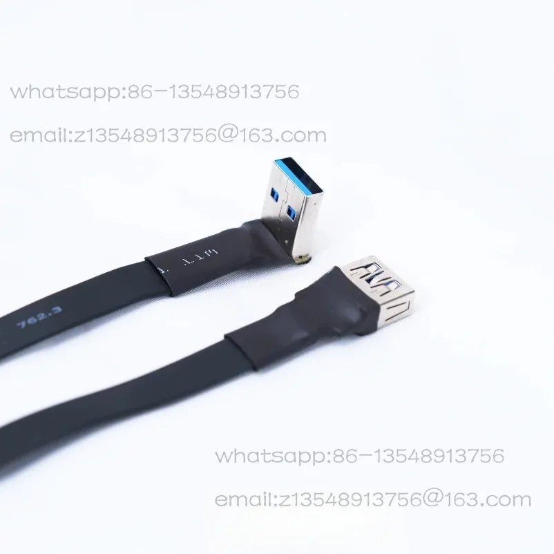 Фото Универсальный удлинительный кабель USB 3.0 с угловым разъемом серии Xproto, скрытая установка, точечная отделка №2