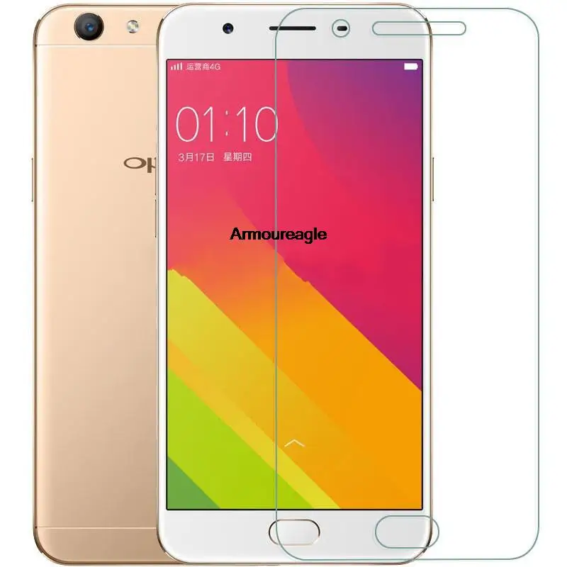 Защитное стекло твердостью 9h, 2 шт., для oppo f7 a57 a79, Защита экрана для oppo f3 r7s r7 r9s r9 plus, прозрачное закаленное стекло
