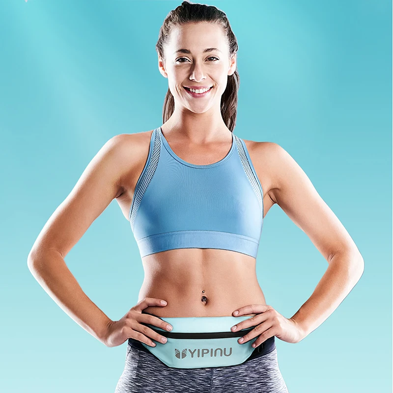 Waterproof Outdoor Sports Running Bag Belt Waist Pack Men Women Mobile Phone Bag Pouch Portable Large Capacity Wallet Waist Bags