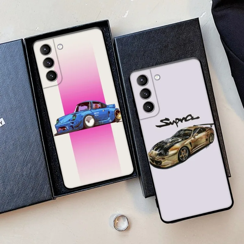 

japan jdm sports cars Phone Case For Samsung Galaxy S22 S21 S20 FE Ultra S10 S9 S8 Plus S10e Note 20Ultra 10Plus Cover
