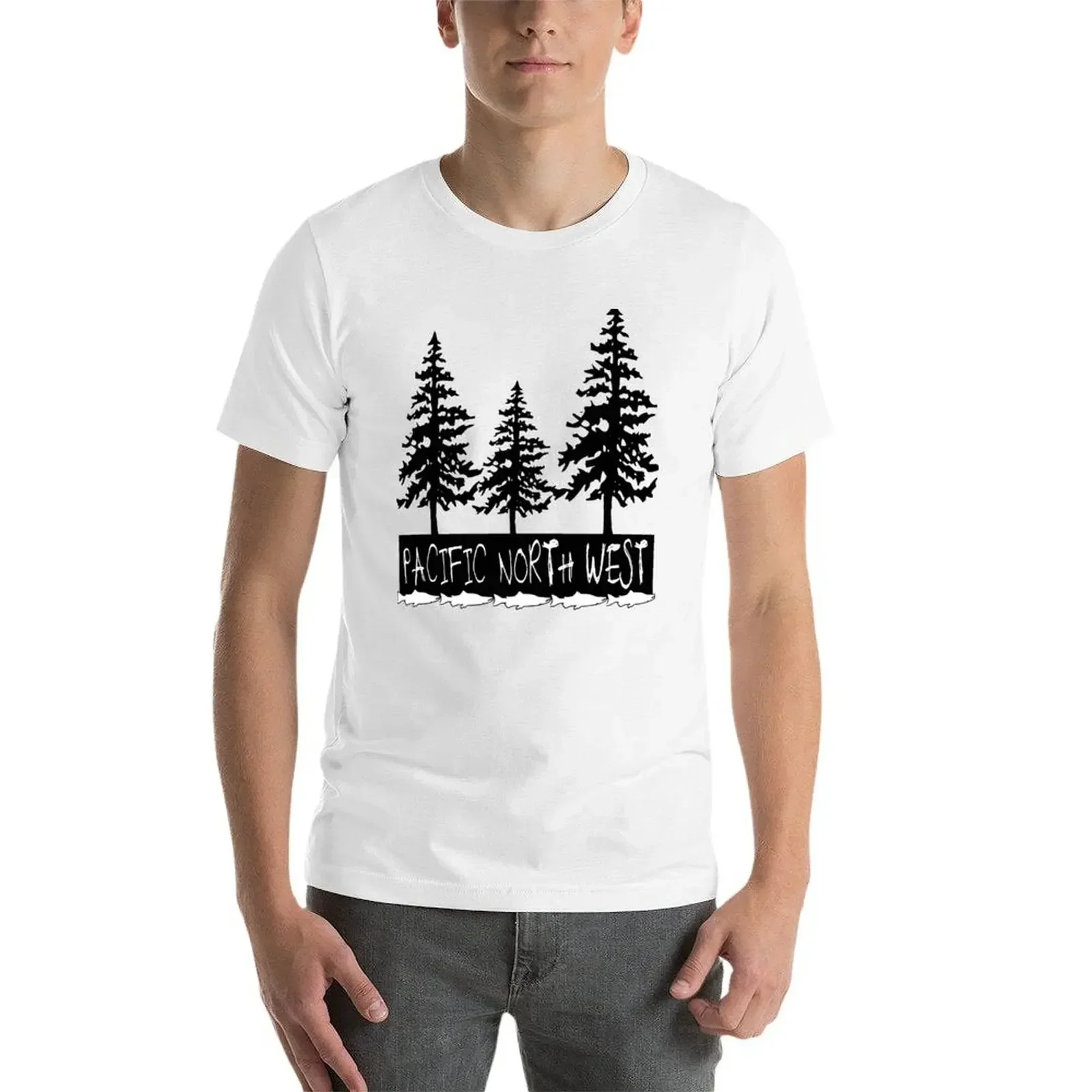 Футболка PNW футболка с аниме на заказ топы тяжелые футболки большие и высокие для