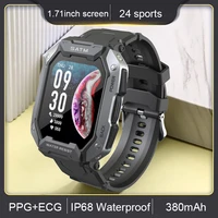 rollstimi 2022 mens smart watch 5atm waterproof long standby large memory multi dial hd screen sport smartwatch for man xiaomi