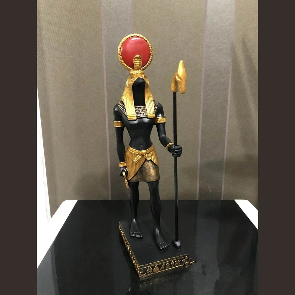 Египетская статуя Анубис глаз солнце Бог тотем скульптура египетский дом