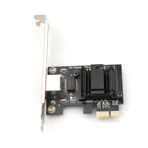 Сетевая карта 5G PCI-E к RJ45, чип RTL8126, гигабитный Ethernet PCI Express, сетевая карта 10/100/2500/5000 Мбит/с для настольного компьютера