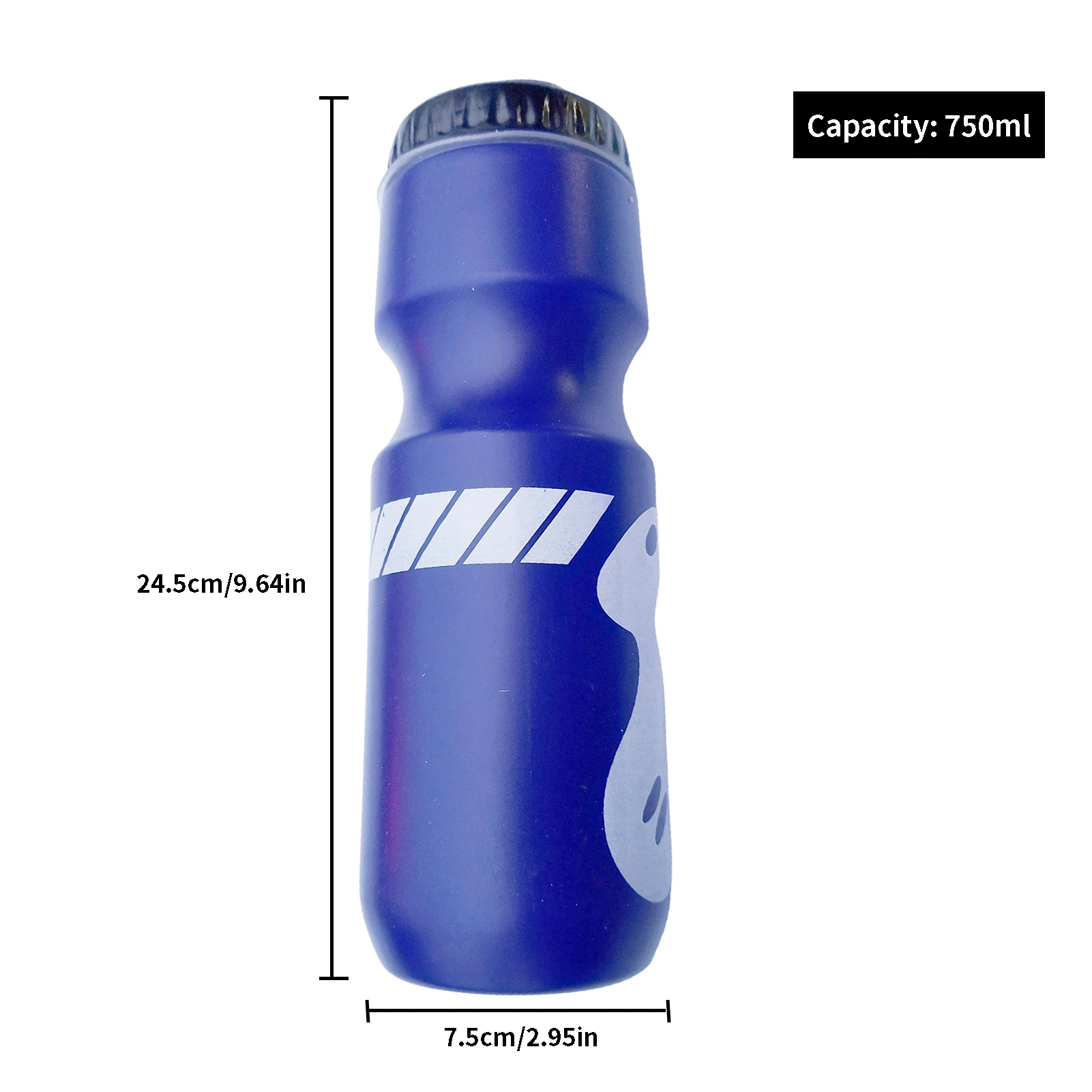 Велосипедная бутылка для воды легкая велосипедная без БФА фотоемкость с крышкой