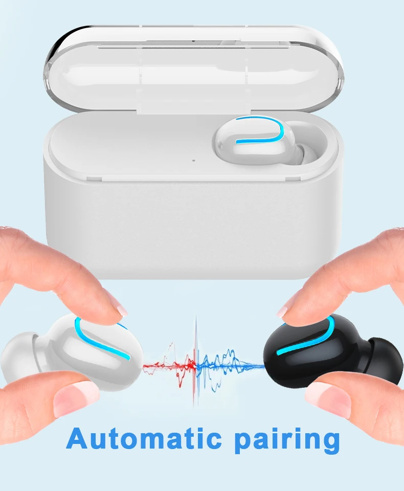 JIMARTI Q32 Bluetooth-наушники Беспроводные наушники Blutooth 5 0 Handsfree-наушники Спортивные
