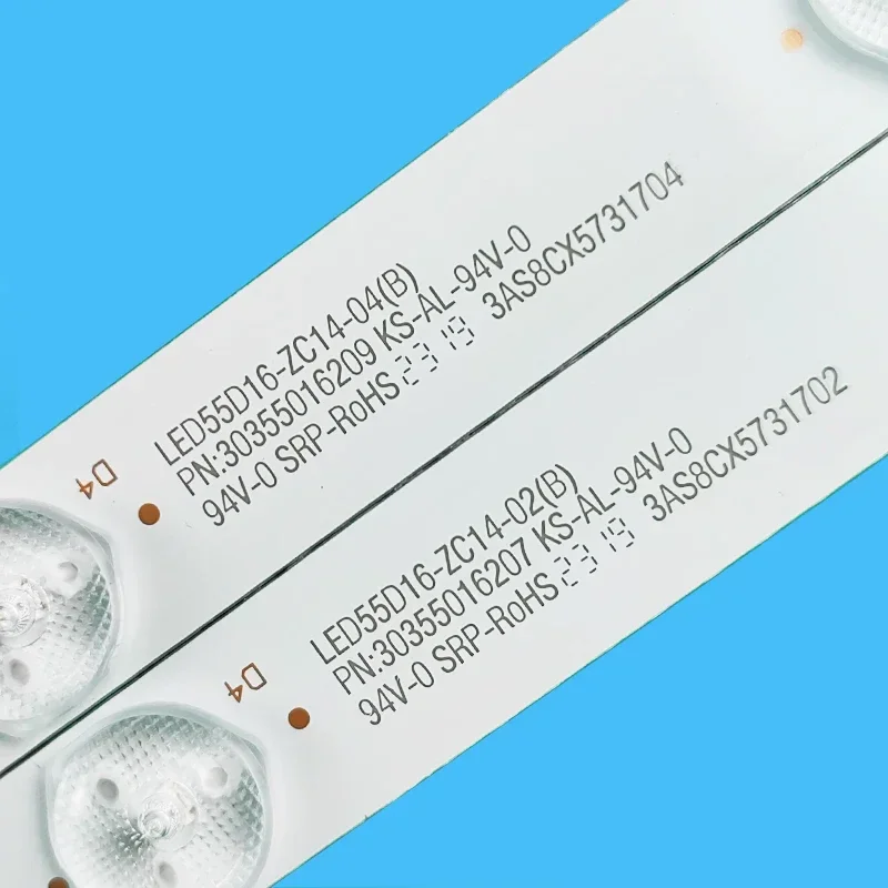 Новая светодиодная лента для оформления заднего света (A) 02/03/04/05(C) 3035501620B 55D3550 LE55A910