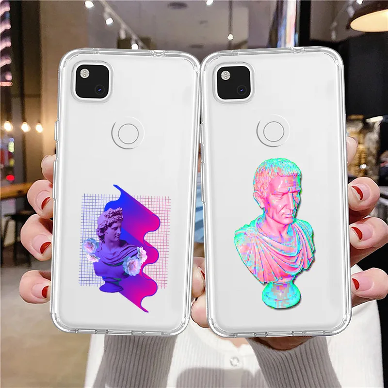

Transparent Coque for Pixel 6 Pro Soft TPU Silicone Cover for Google Pixel 6Pro 5A XL 5 4A 5G 4 3A 3 2 XL Phone Shell Fundas