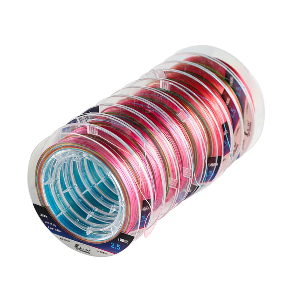 

Леска плетеная из ПЭ, 8 нитей, 110 м