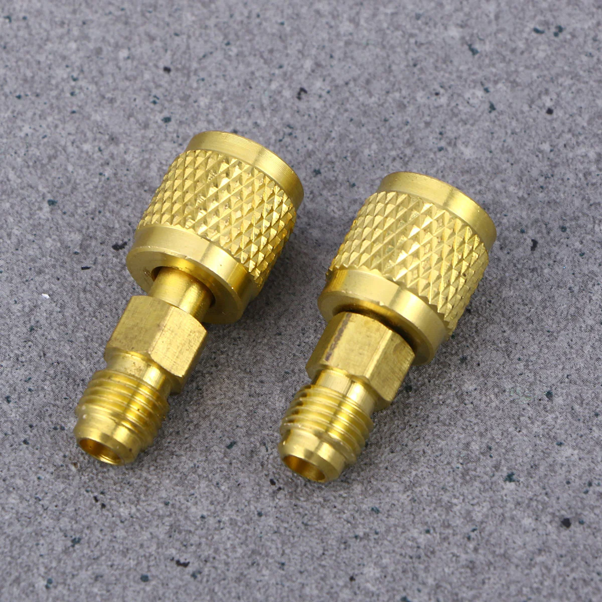 

2pcs High- End Conditioning Manifold Converting Quick Remover Installer Adapter Hose for Air Conditioner