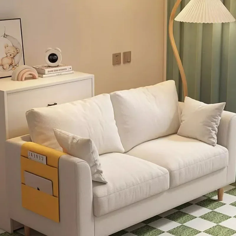 

Современные Мягкие диваны для гостиной, ленивые большие откидные диваны для гостиниц, напольный диван, Скандинавская белая мебель для гостиной