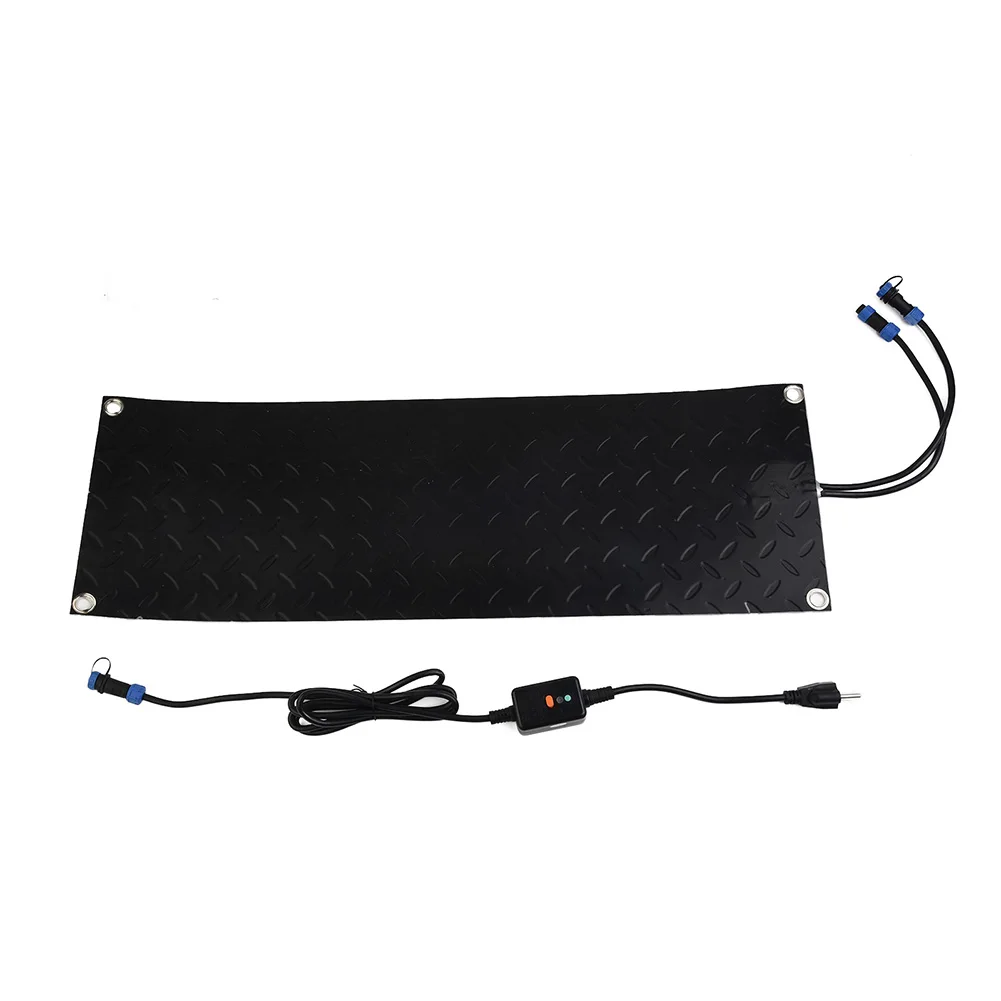 

Brand New Snow Melting Mat 1/3 Pcs 120V Black Garages Hotels Industrial Purposes Snow Melting Mat Supermarkets