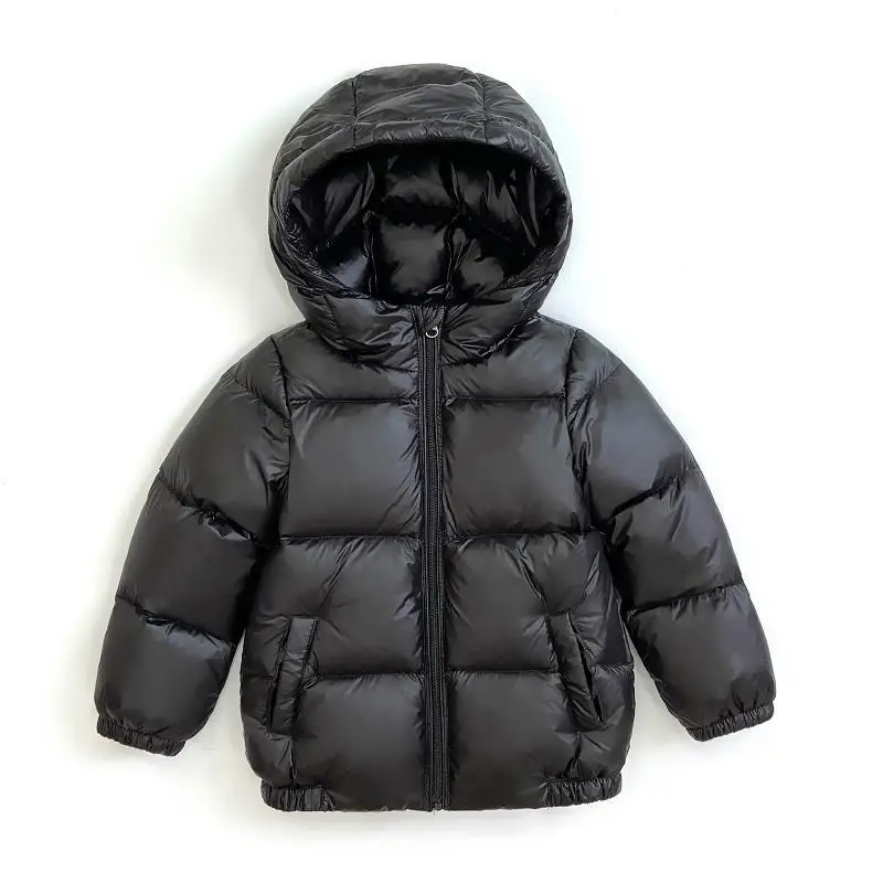 

Winter Kids Jacket Duck Down Hooded Coat for Girls Waterproof Thicken Warm Puffer Clothes Boys Windproof Outerwear Snowsuit