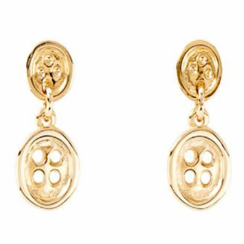 

2022 New Fit Uno de 50 Trendy Silver Plated 14k Gold Charm Gold Stud Earrings Niche Jewelry Gifts