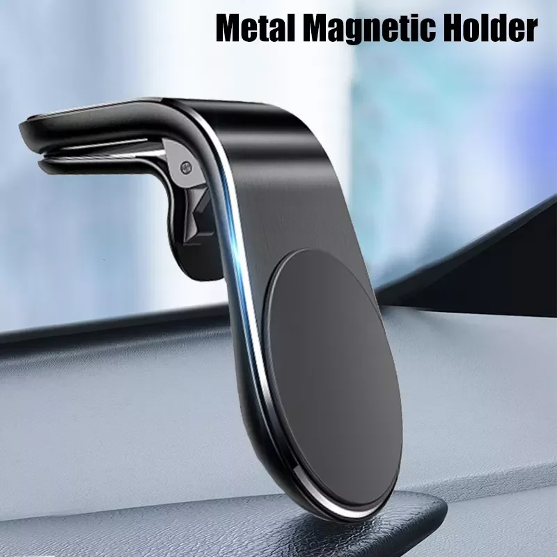 

Stand in Car UniversalMagnetic L-Type Holder Auto Portable Holder for phone Suit to All Cellphone