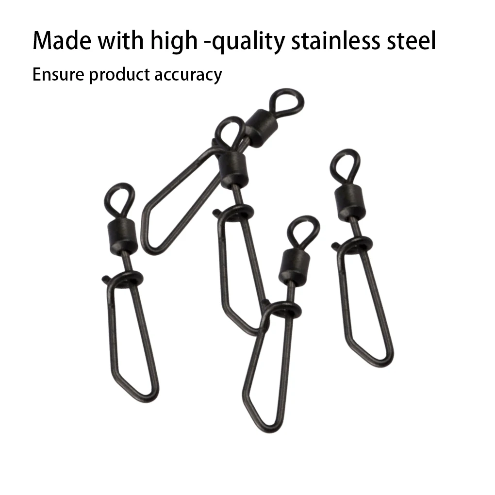 

20 шт. рыболовный Вертлюг, многоразовый роликовый рыболовный Соединитель с 8 формовыми защелками