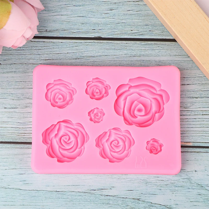 

1 шт., силиконовая форма для украшения торта, 7 отверстий