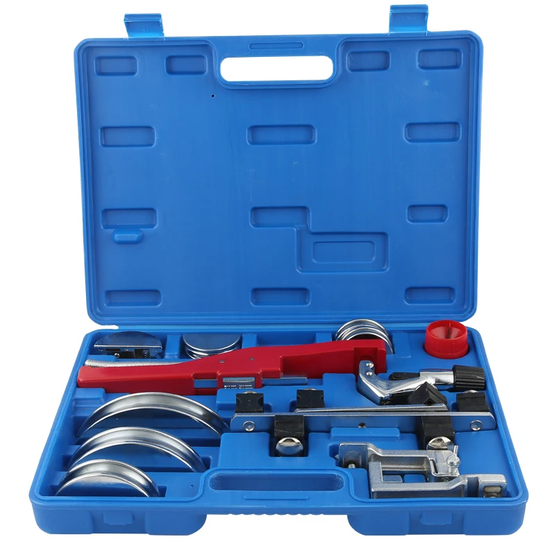 

6-22mm Pipe Bender Set Kit 90 Degree Air Condition Copper Aluminium Thin SS Tube Bending Machine 1/4-7/8'' Plumbing Tools