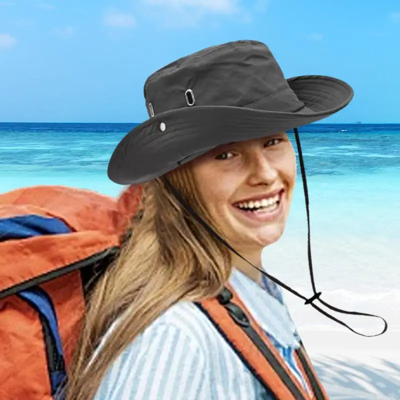 Шляпа-ведро от солнца дышащая походная шляпа рыболовные шапки для мужчин