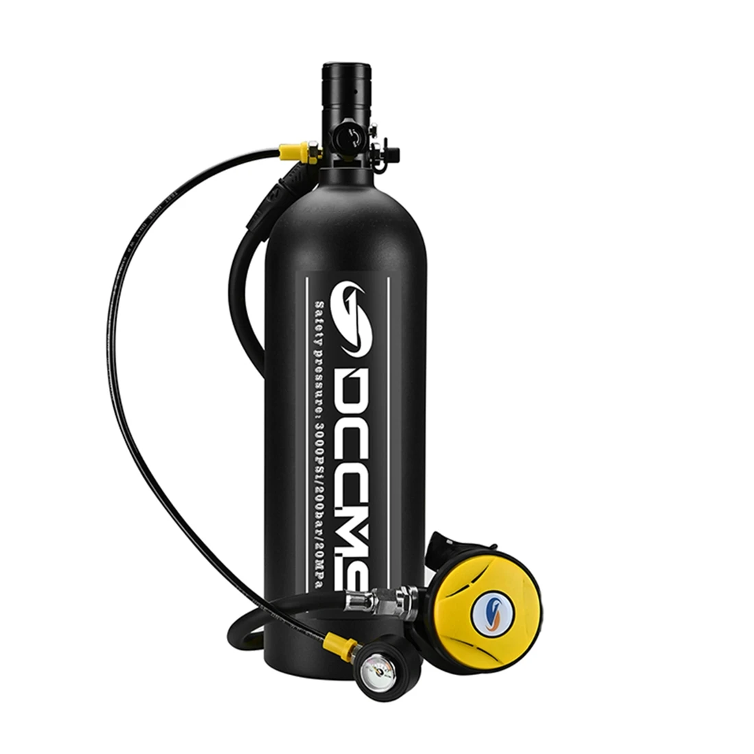 DCCMS Diving Tank 2L Mini Diving Oxygen Tank Portable Scuba Diving Equipment Snorkeling Equipment