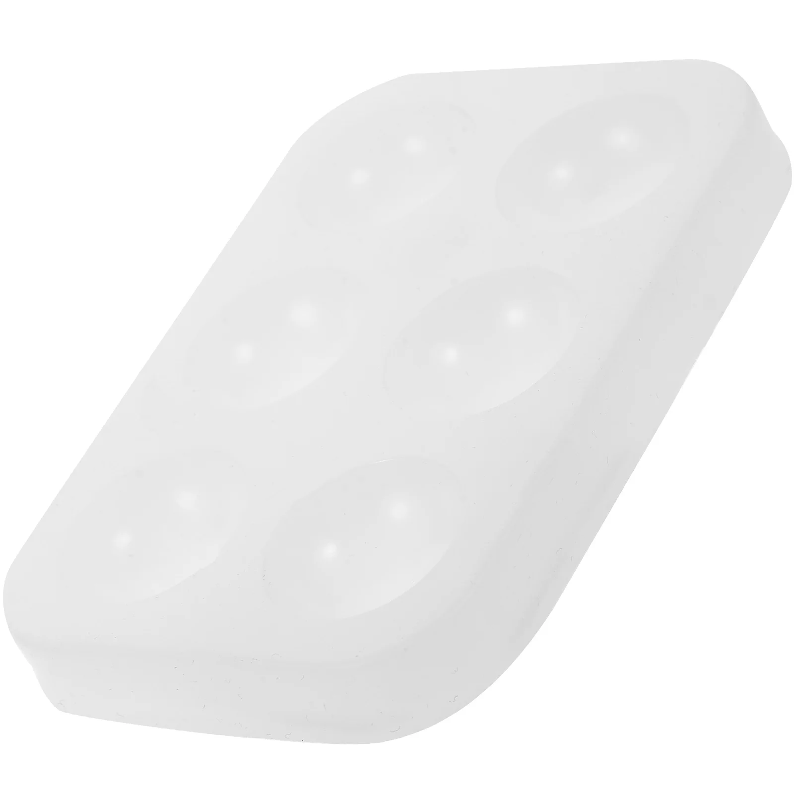 

Six Hole Silicone Palette Easy Clean Acrylic Watercolor Pigment Plates Tray Practical Palettes Painting Trays Empty