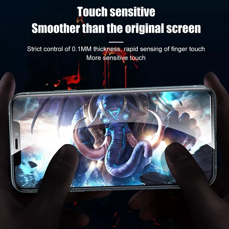 4pcs for iphone 12 11 13 pro max full cover hydrogel film screen protectors protective film for iphone x xr xs max 6 6s 7 8 se free global shipping