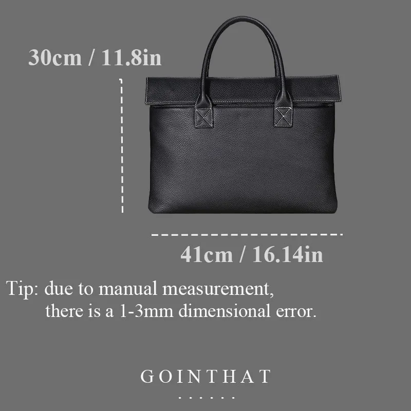 Genuine Leather Man Handbag Briefcase Large Capacity Business Laptop Sleeve Shoulder Messenger A4 Document Bag Casual Vintage