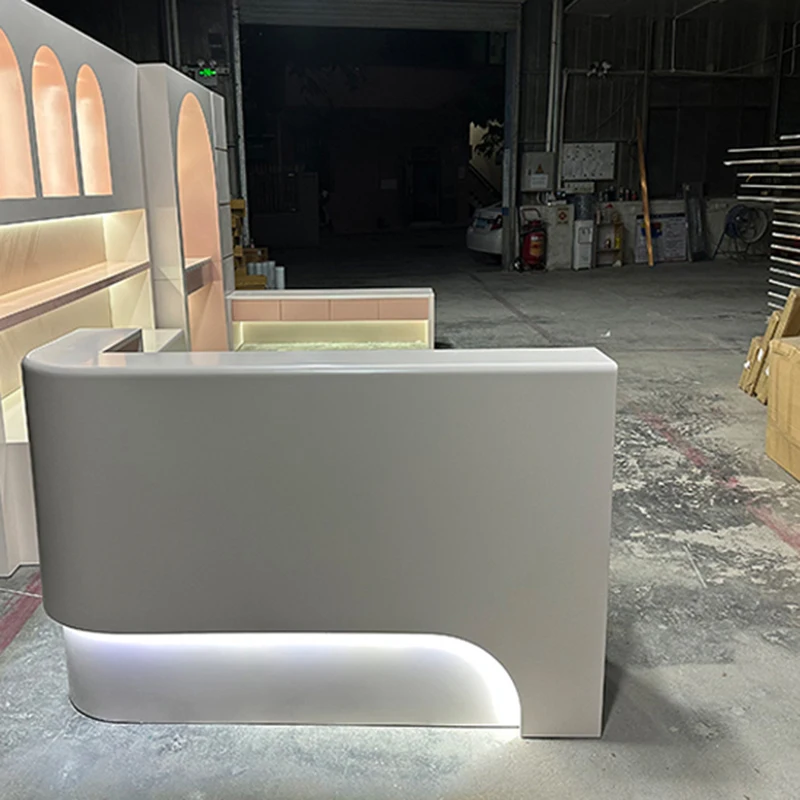 Коммерческая стойка регистрации барная витрина подставка для лекций клиники