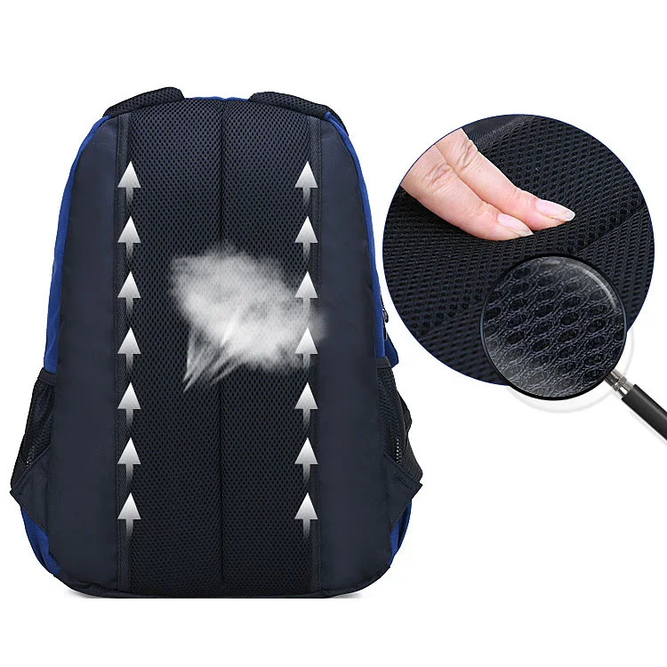 OSLD Oxford Cloth College Wind Breathable Schoolbag Pupil Backpack Unisex Classic Teenagers Student School Bags