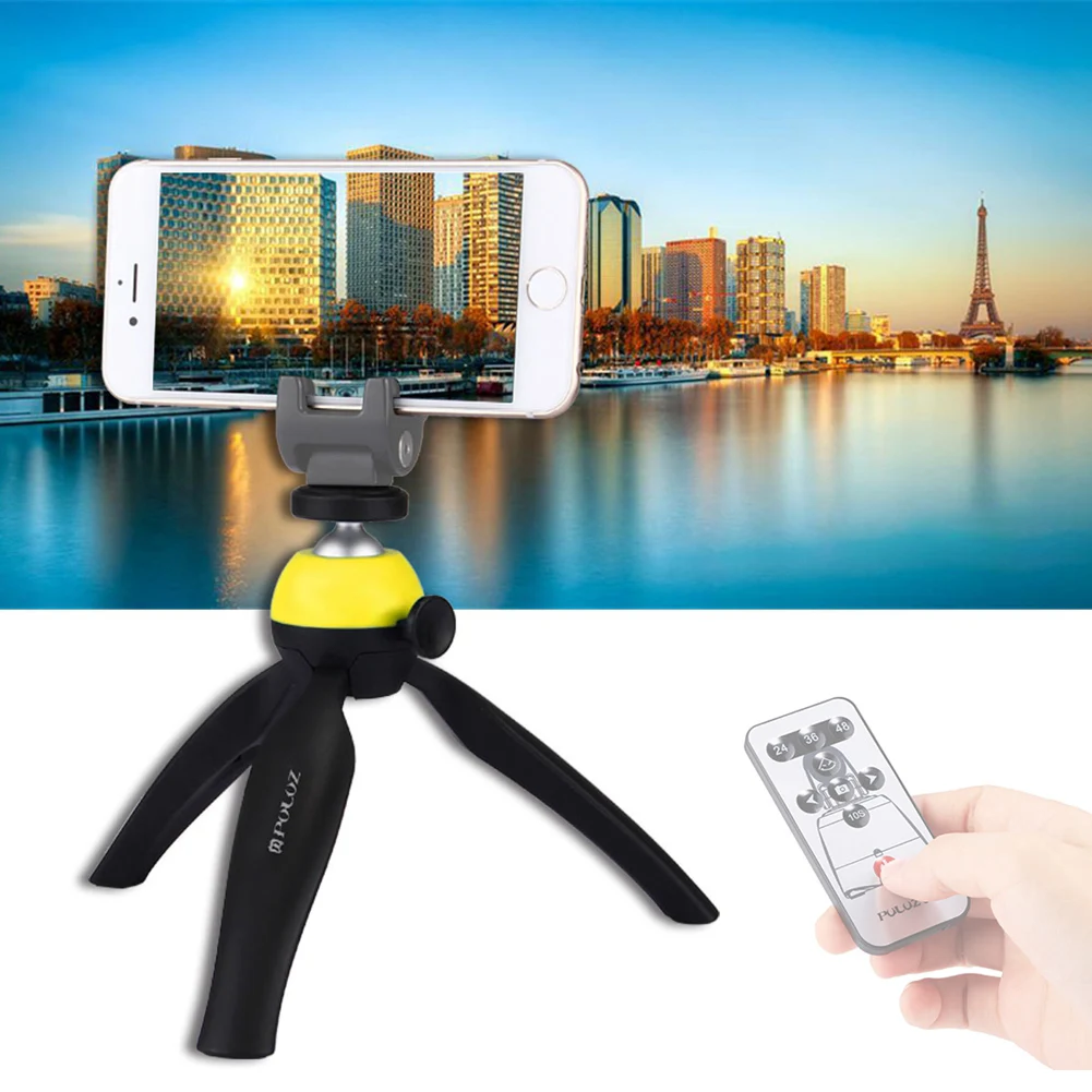 

PULUZ проектор Мини штатив для BYINTEK R19 U50 P30 P20 P7 XGIMI Z4 CC H1 z5 N20 plya Mogo pro halo мини поднос держатель для камеры