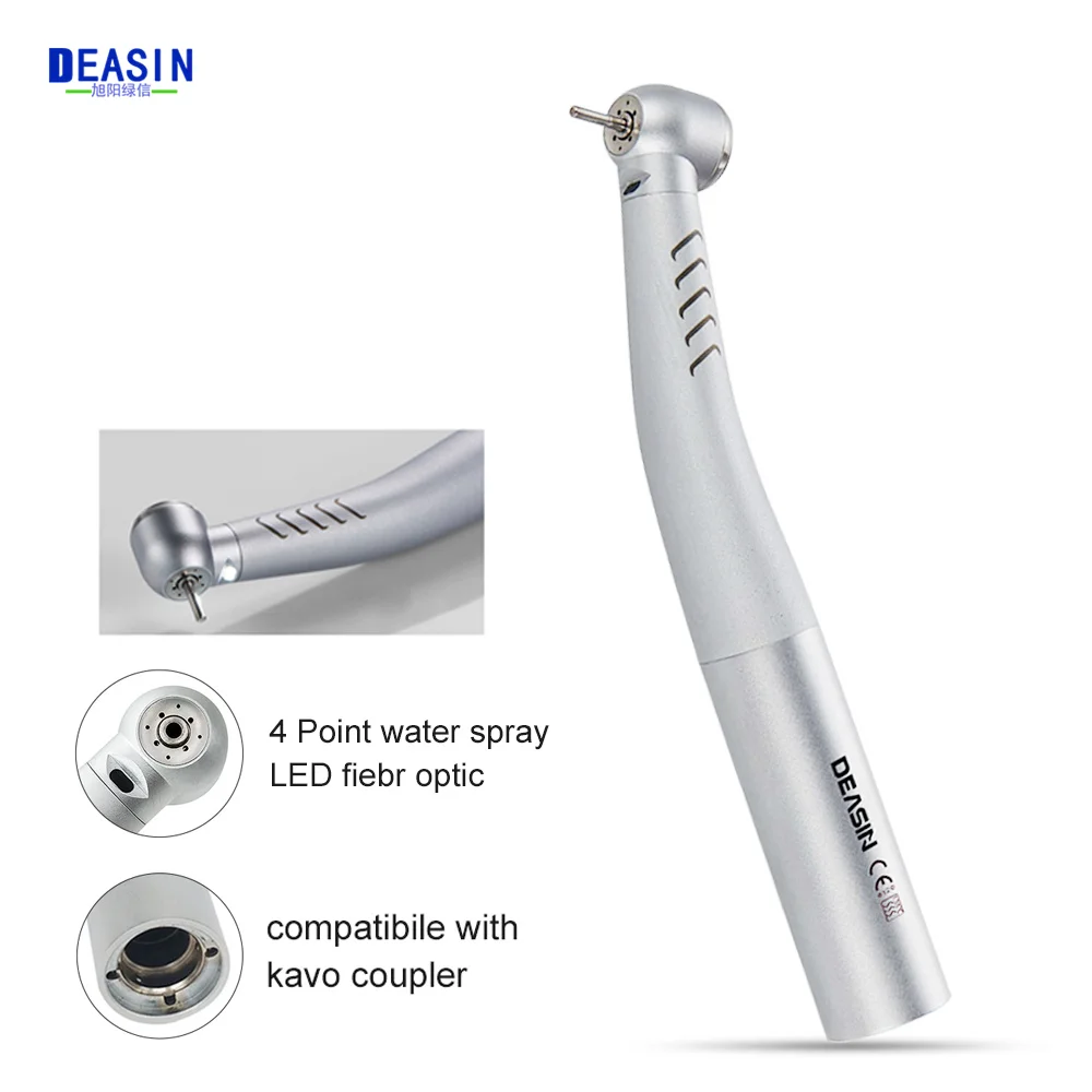 Dental Kavo Type Dental High Speed Fiber Optic LED Turbine Handpiece For KV Coupler 6 Holes Dental Material Tools