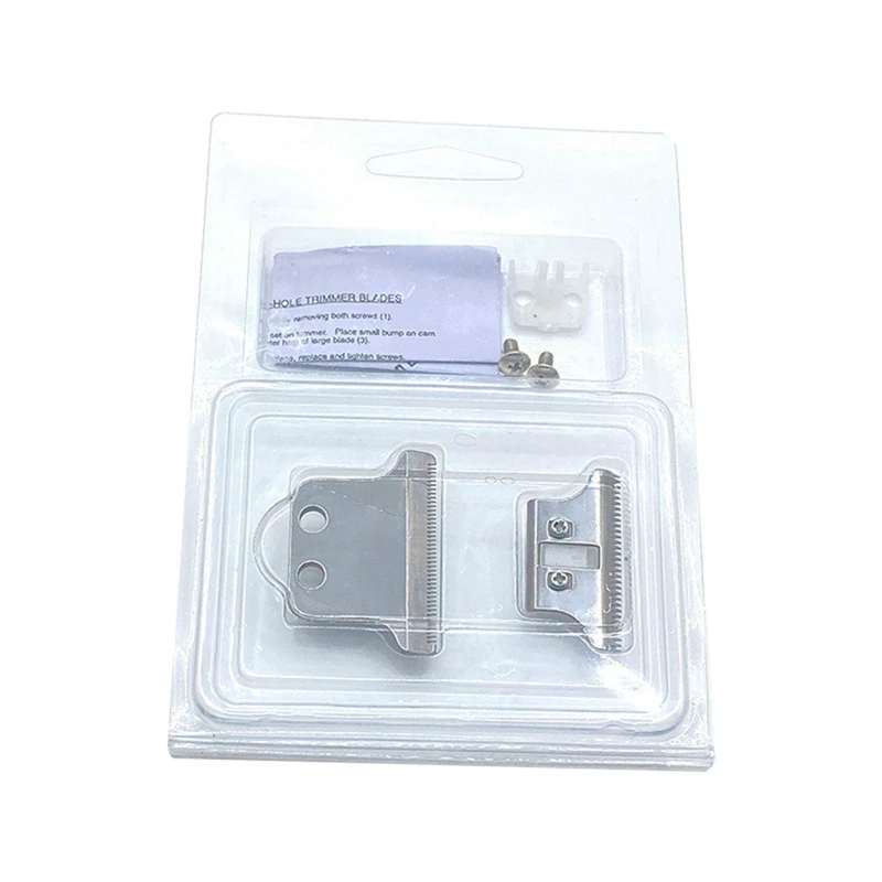 2-Hole Clipper T-Blade Cutter Replacement Hair Trimmer Blade
