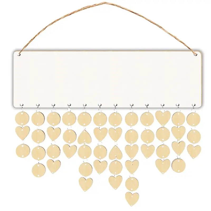 

1 Set Family Birthday Birthday Date Reminder Hanger Birthday Reminder Wall Hanging Birthday Calendar