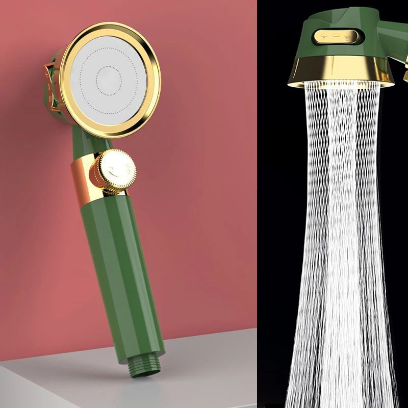 

Shower Head High Pressure 3 Funcation Water Saving Perforated Free Bracket Hose Adjustable Bathroom Accessories Shower Set