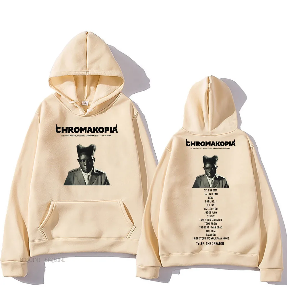 Tyler The Creator с капюшоном на осень/зиму модная толстовка в стиле ретро хип-хоп