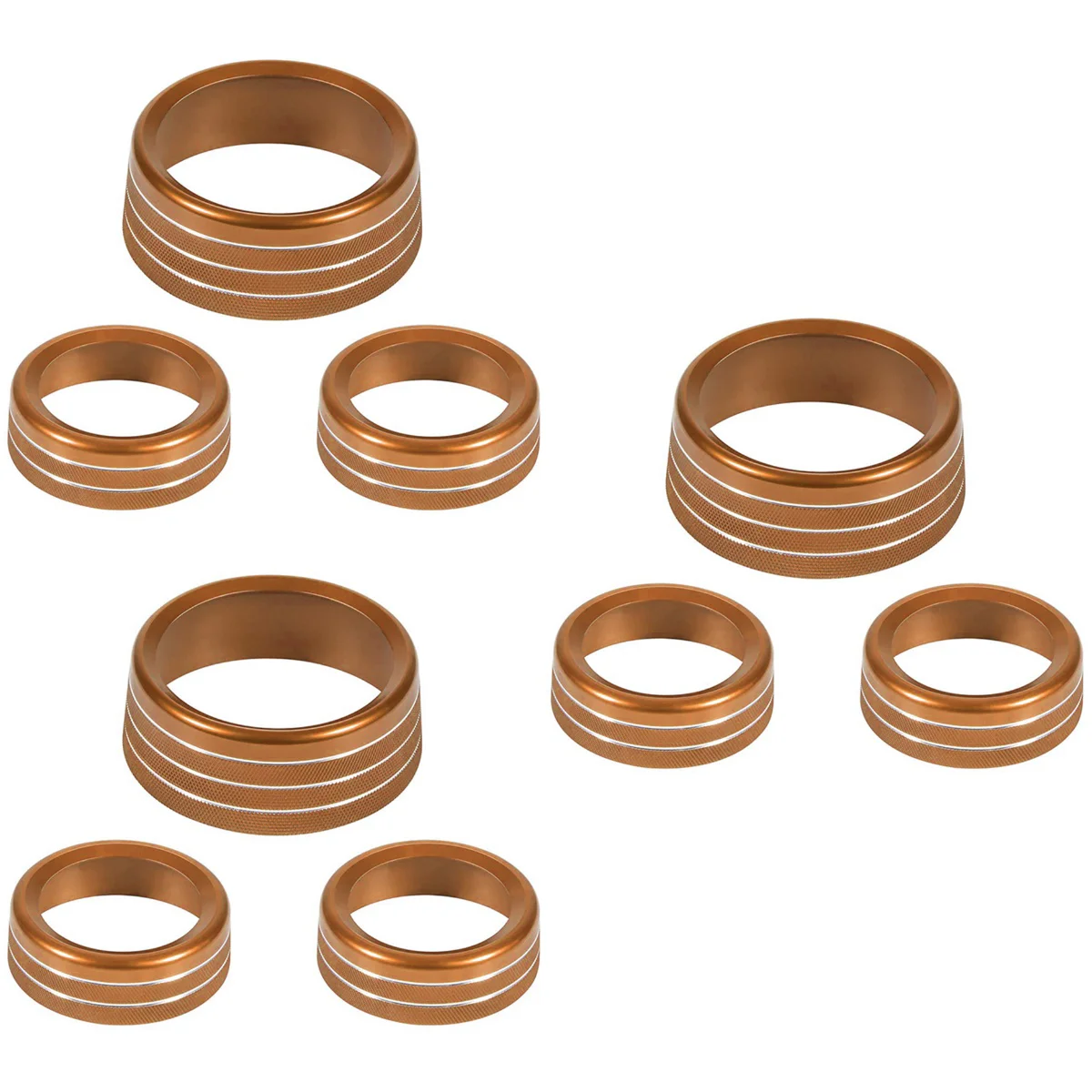 

Air Conditioner Decorative Ring Car Interior Button Ornaments