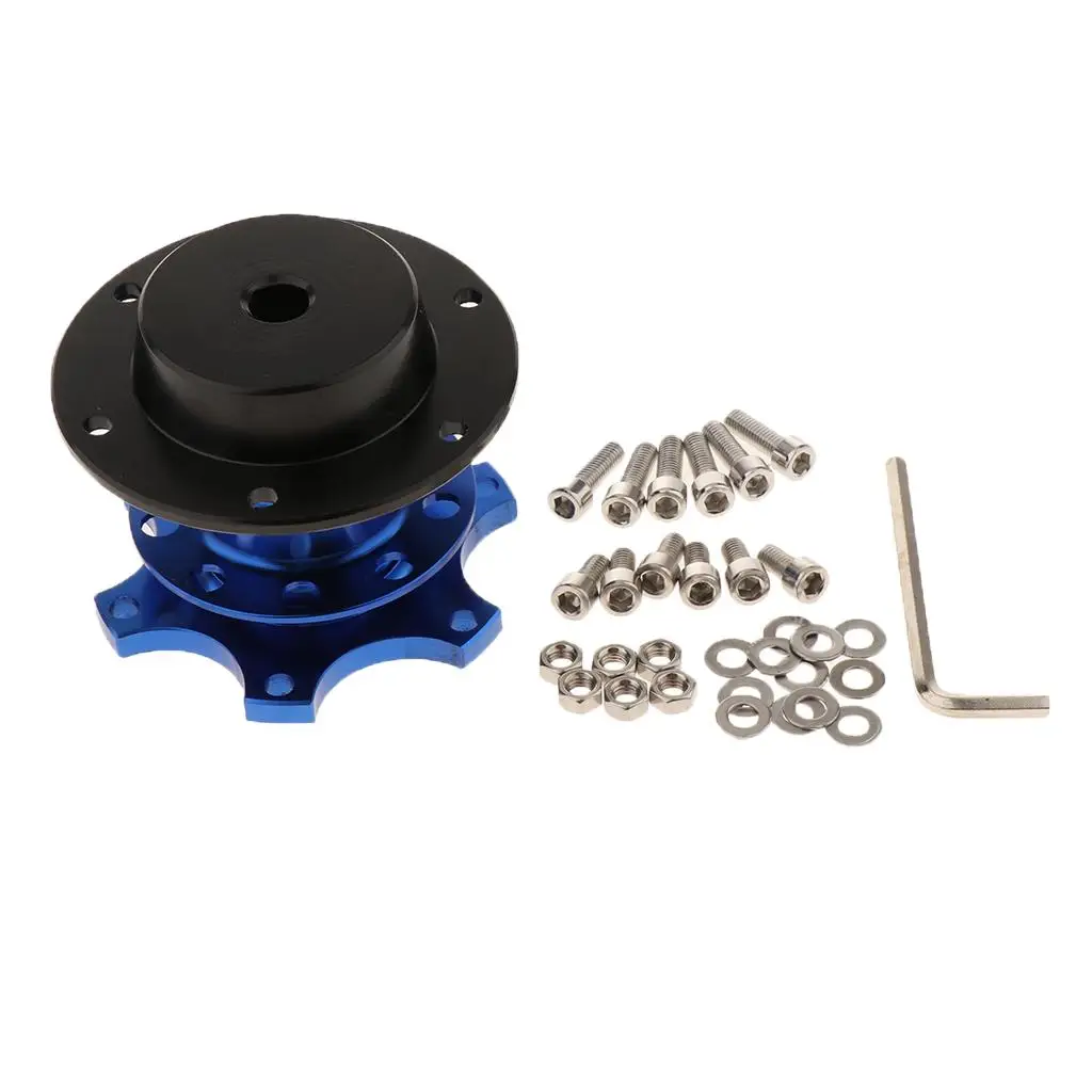 

1 Set Quick Release Steering Wheel Aid Power Handle Assister Knob Kit for Car Truck, Stainless Steel