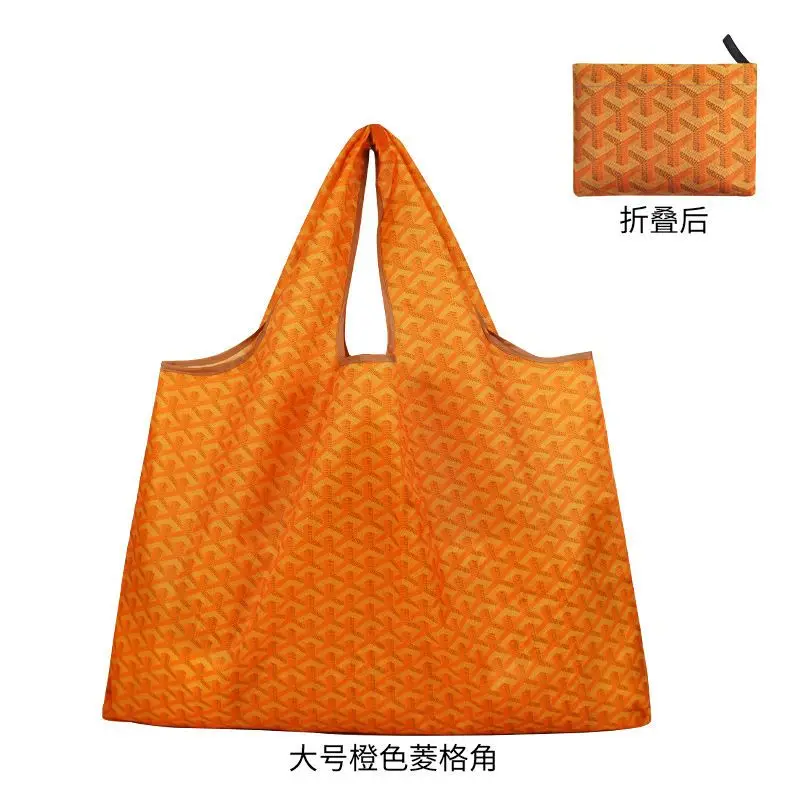 Eco-friendly Shopping Bag Customizable Logo Handbag Foldable Portable Supermarket Grocery Bag Customized Cloth Bag