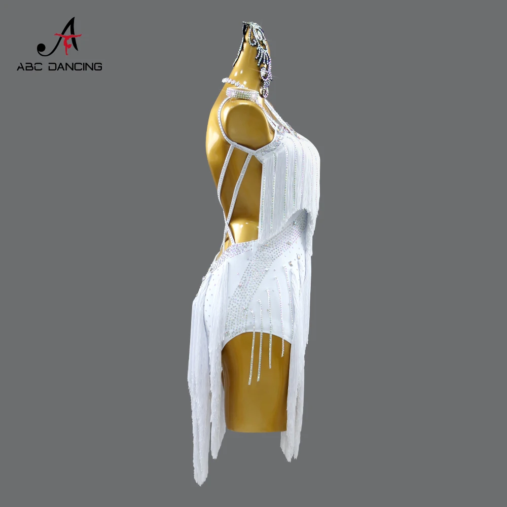 Платье для латинских танцев женский костюм выпускного вечера сексуальная