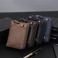 classic style men wallets leather coin pocket men wallets short clutch money bag card holder trifold high quality wallet men