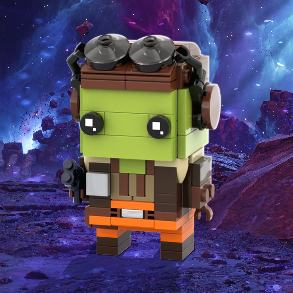 MOC General Hera Syndulla Brickheadz набор строительных блоков аниме мини-фигурка игрушечные