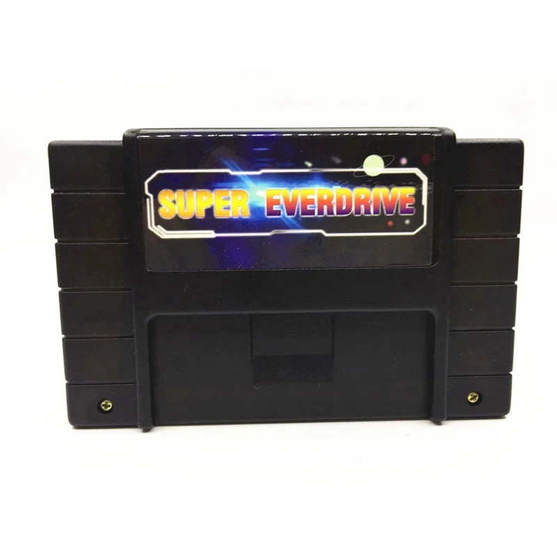 

Super 800 in 1 Pro Remix Game Card For SNES 16 Bit Video Game Console Super EverDrive Cartridge, Black