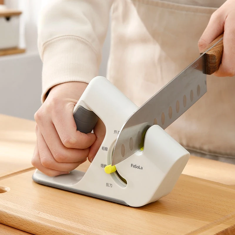 

Professional Knife Sharpener Kitchen Tools Sharpening Machine Stone Military Knife Gadgets Tools Afilador Cuchillos Whetstone