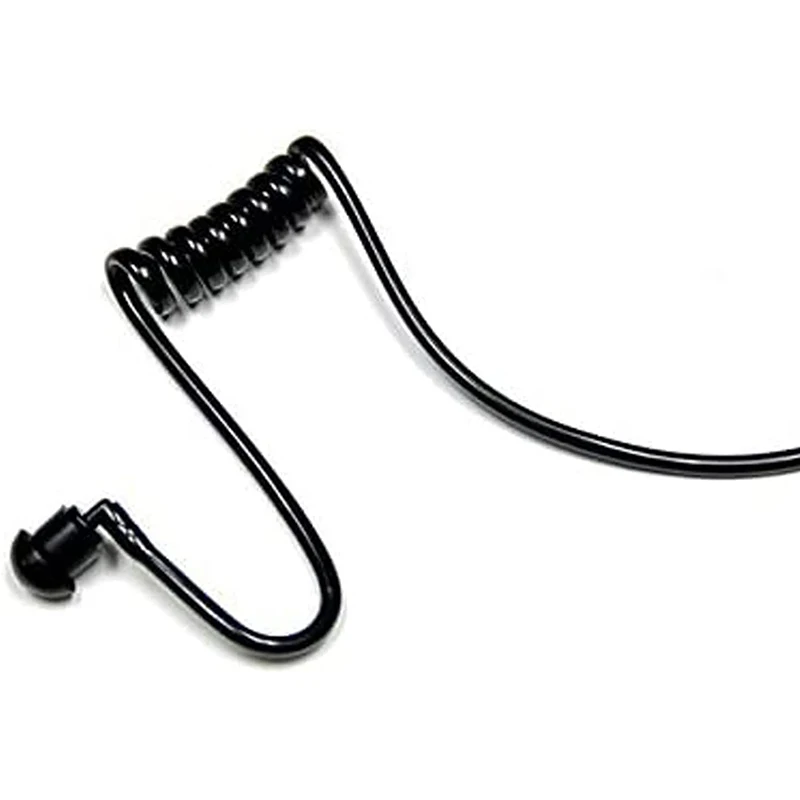 EISENKE Headset Replacement Acoustic Coil Tube Walkie Talkie Earpiece for Baofeng Motorola Kenwood Retevis Midland (10PCS)